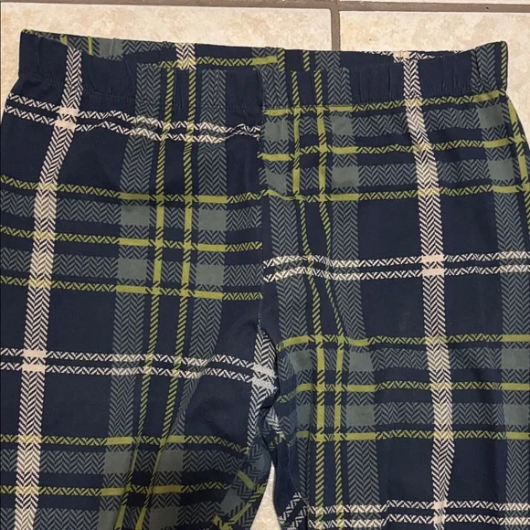 Plaid women’s Pants - Black and Green - Picture 2 of 4